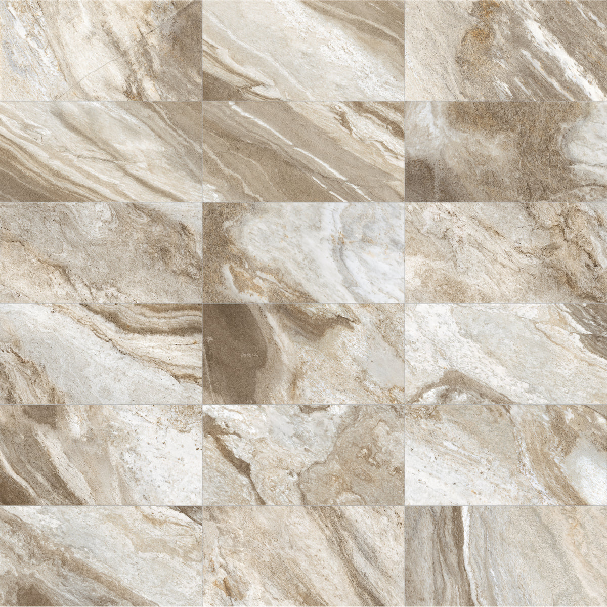 Face view for 12x24 / Beige / Matte