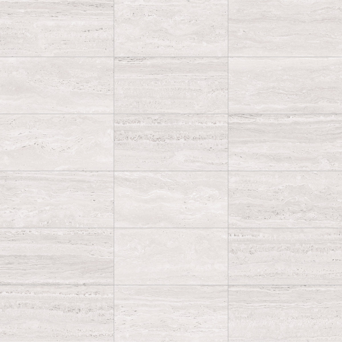 Face view for 12x24 / White / Matte