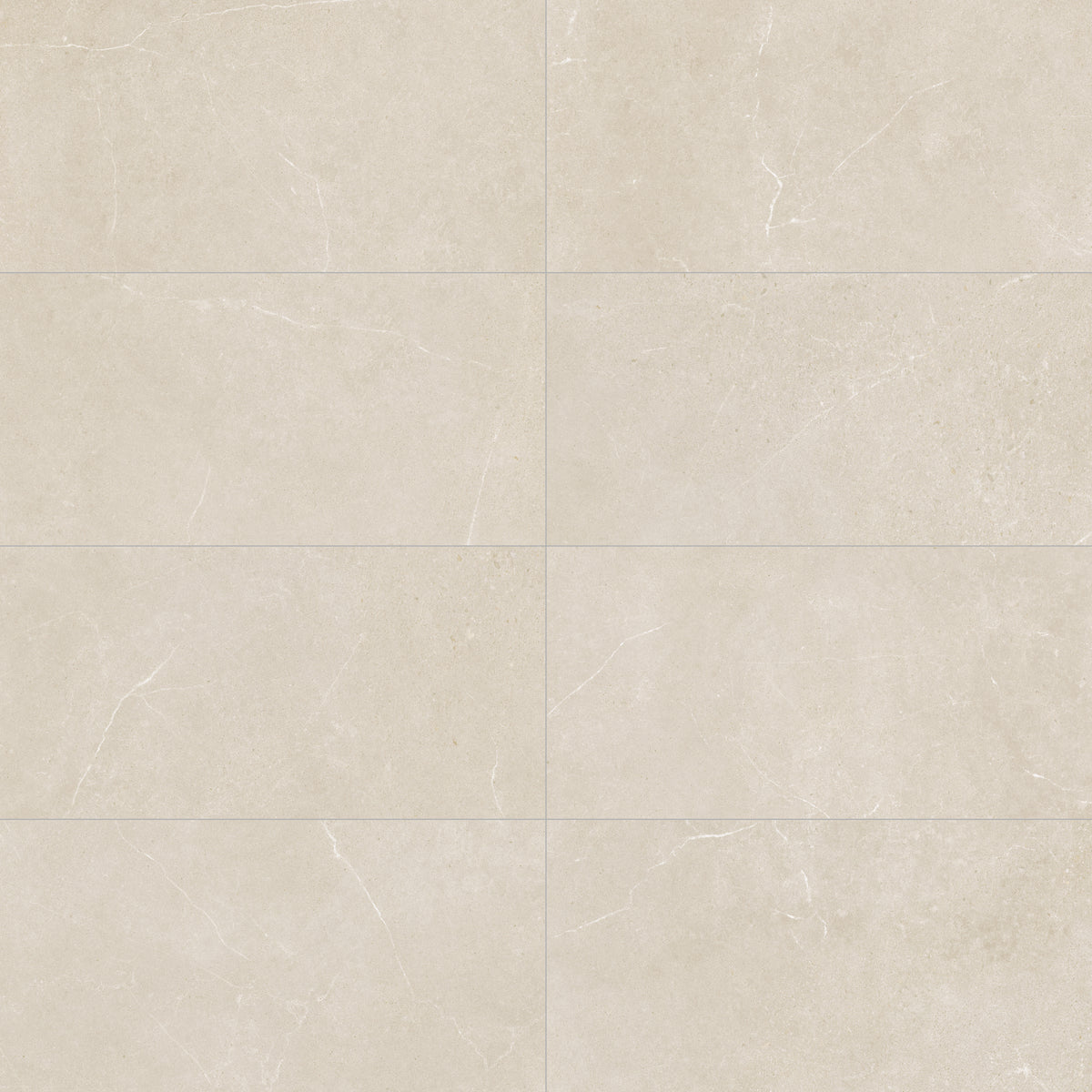 Face view for 24x48 / Ivory / Matte