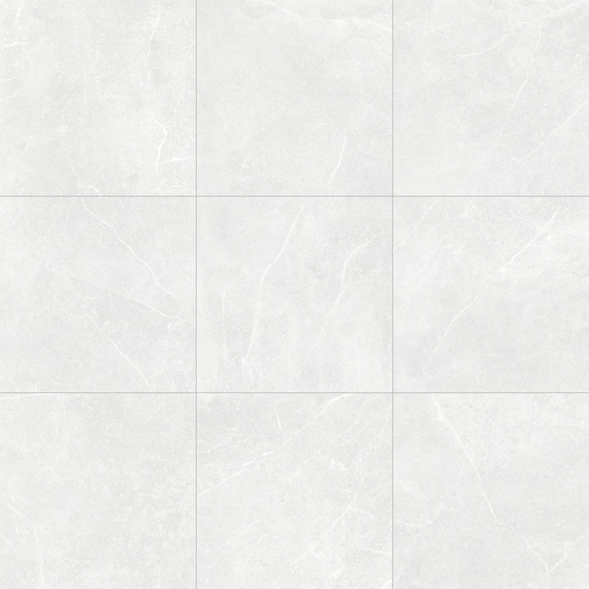 Face view for 24x24 / White / Matte