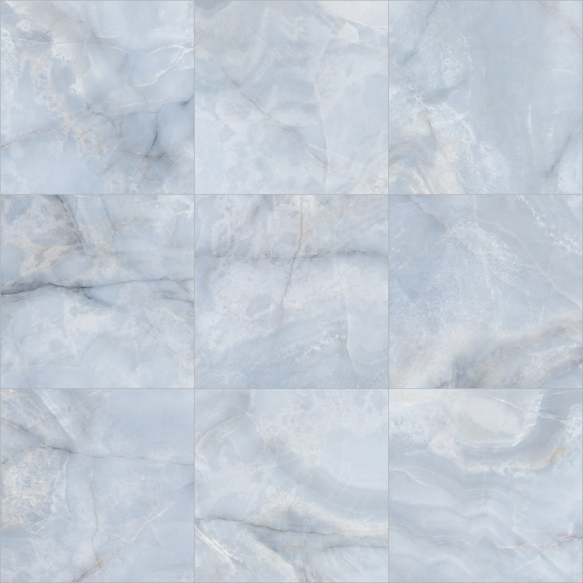 Face view for 24x24 / Blue / Matte