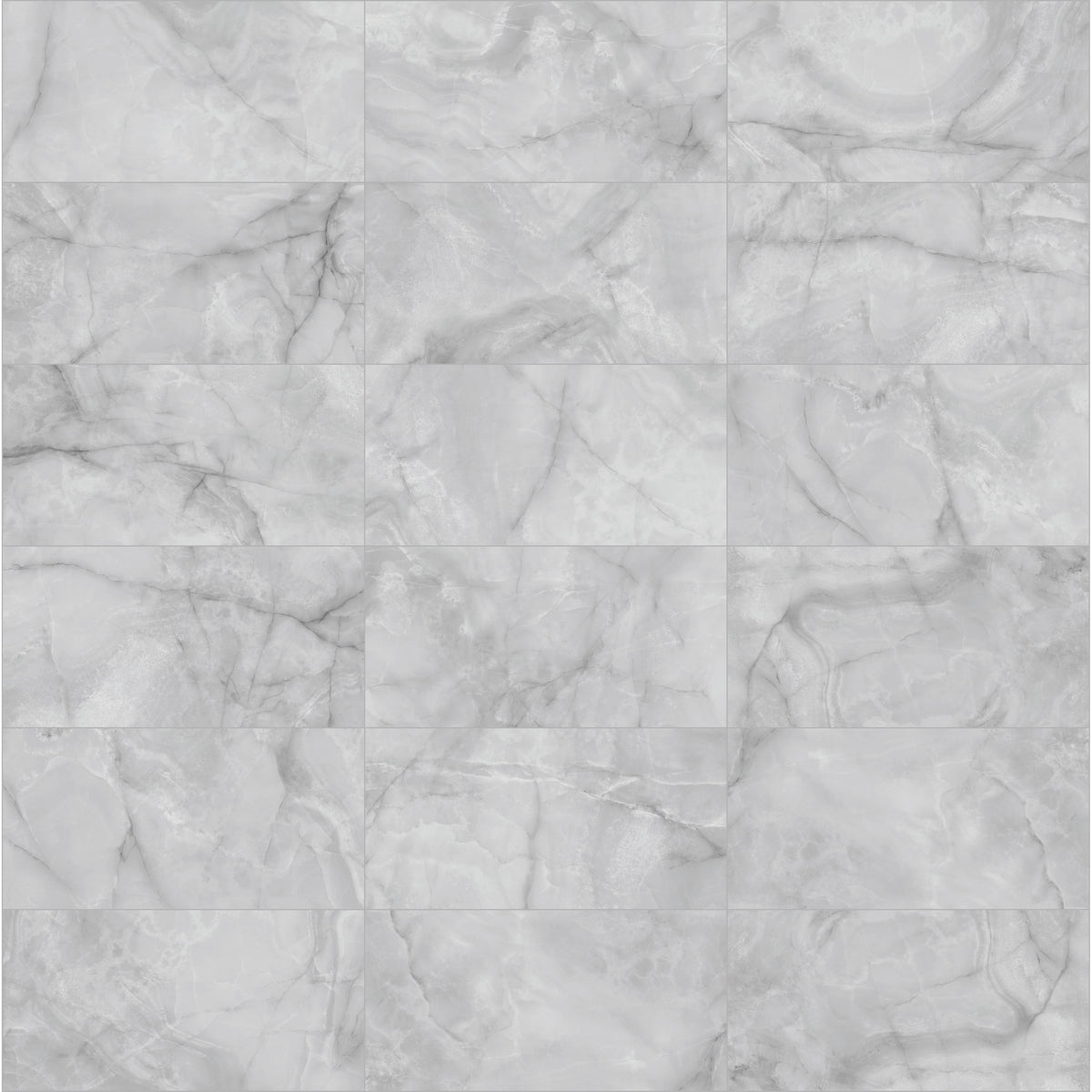 Face view for 12x24 / Pearl / Matte